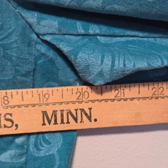 Burnout Velvet Blazer Womens Large Boho Floral Whimsigoth Fairy Grunge Jacket - Picture 5 of 8